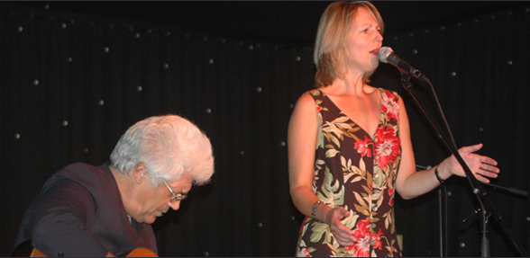 Melanie with Larry Coryell